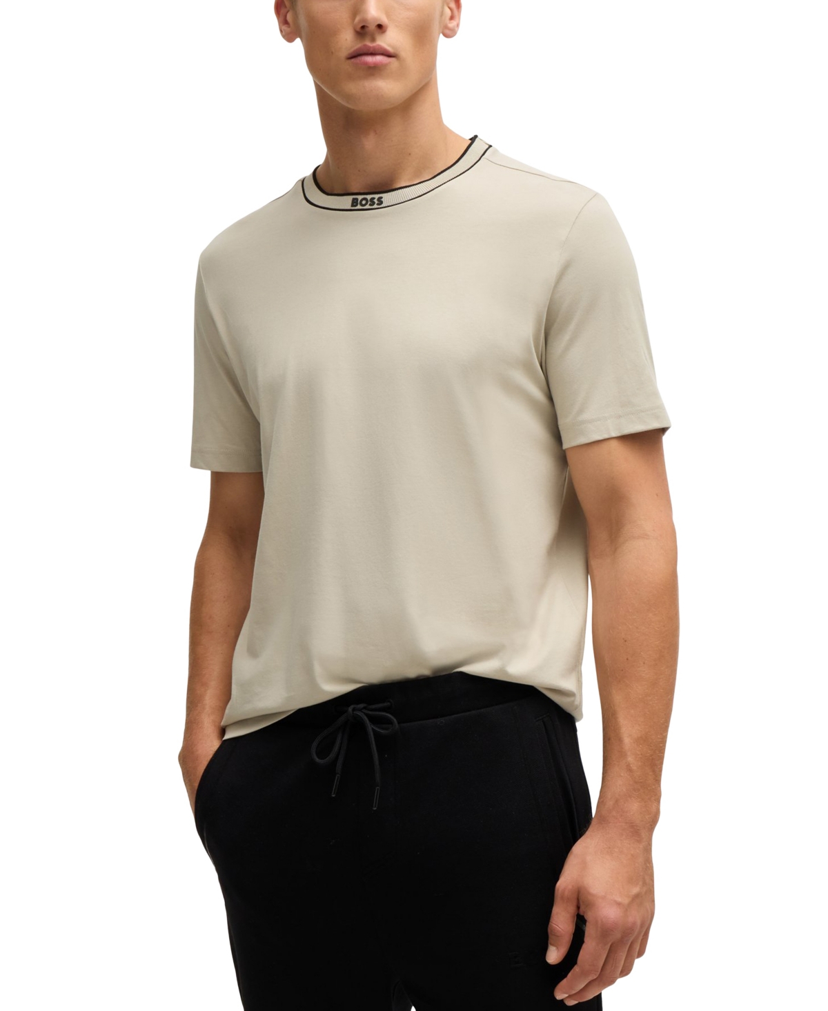 Boss by Hugo Boss Men's Logo Collar T-Shirt