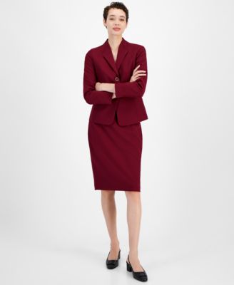 Le Suit - Women's Blazer & Pencil Skirt Suit