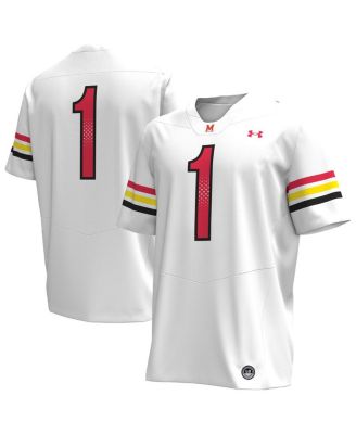 Men's 1 Maryland Terrapins Replica Football Jersey