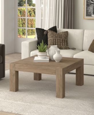 Langston 34" Wide Square Coffee Table
