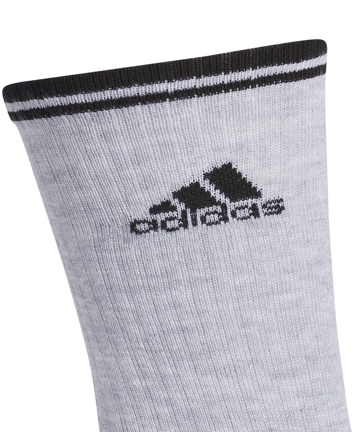 Носки для мужчин, средней высоты — adidas, цвет: Светлый серый — фото 2