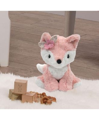 Friendship Tree Plush Pink Woodland Fox Stuffed Animal Toy - Autumn
