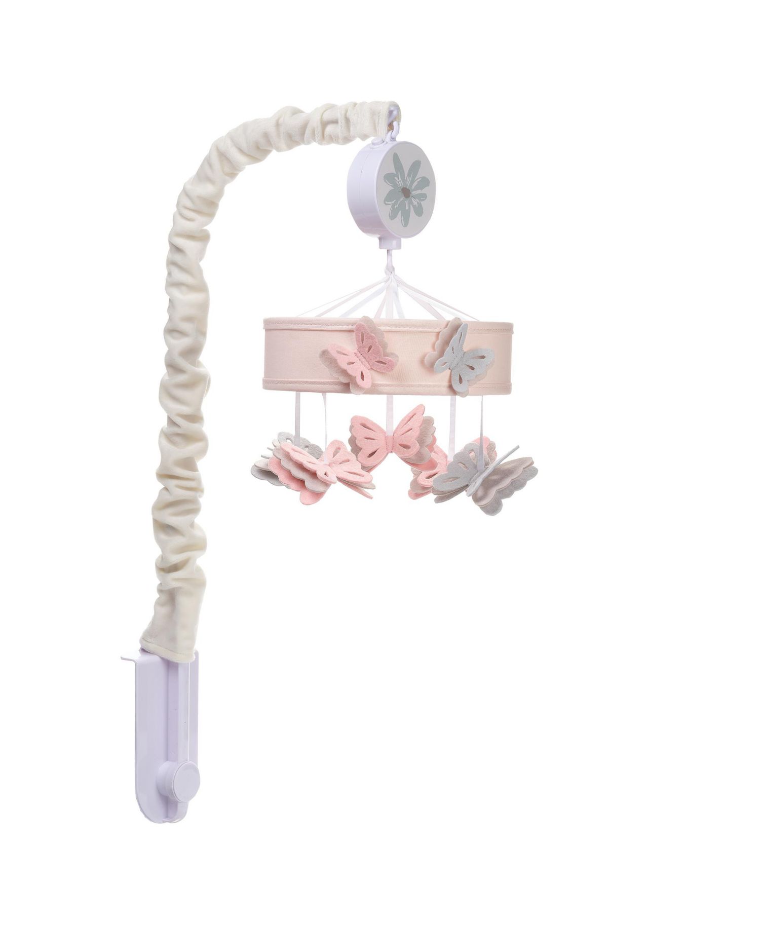 Baby Blooms Musical Butterfly Crib Mobile