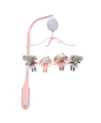 Tiny Dancer Ballet Animals Musical Baby Crib Mobile Soother Toy