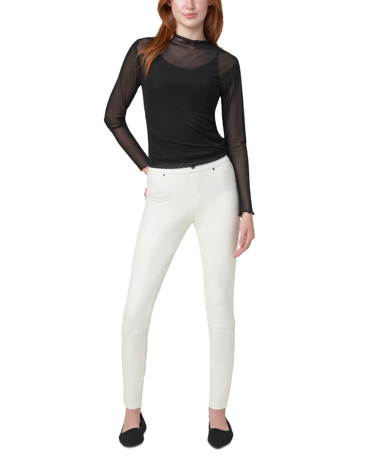 Hue Women's Faux-Leather Leggings