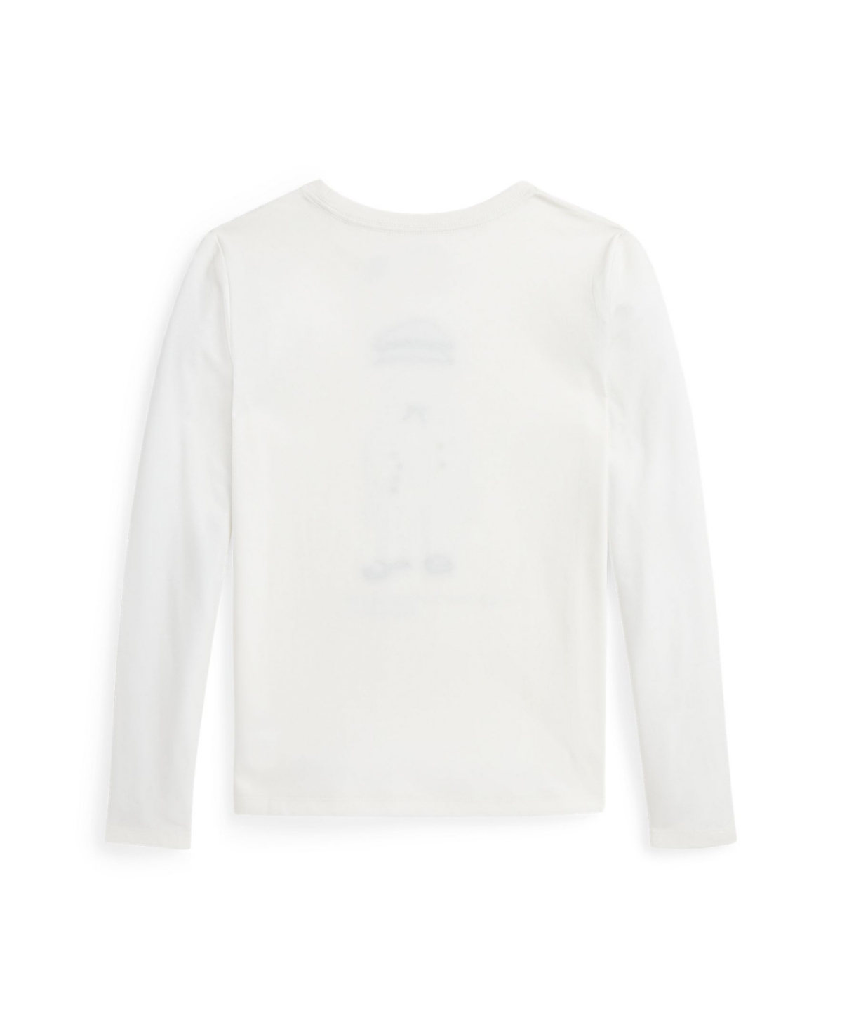 Polo Ralph Lauren Big Girls Polo Bear Cotton Jersey Long-Sleeve Tee