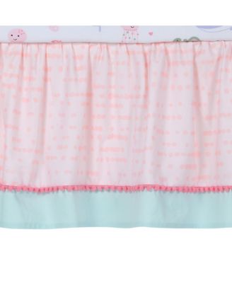 Sea Dreams 3-Piece Dolphin/Turtle Nautical Baby Crib Bedding Set