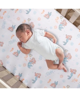 Disney Baby The Little Mermaid 3-Piece Baby Crib Bedding Set