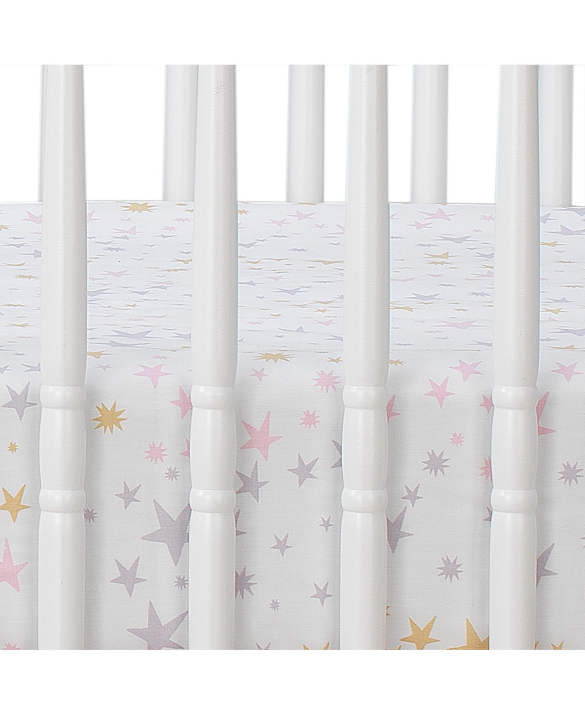 Bedtime Originals Rainbow Unicorn Pink4-Piece Baby Bedding Set - Purple