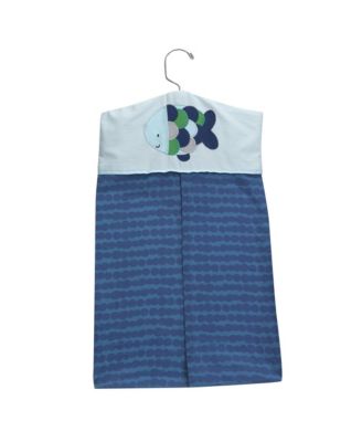 Oceania Blue/Gray/White Whale with Octopus and Fish Nautical Ocean 6-Piece Nursery Baby Crib Bedding Set