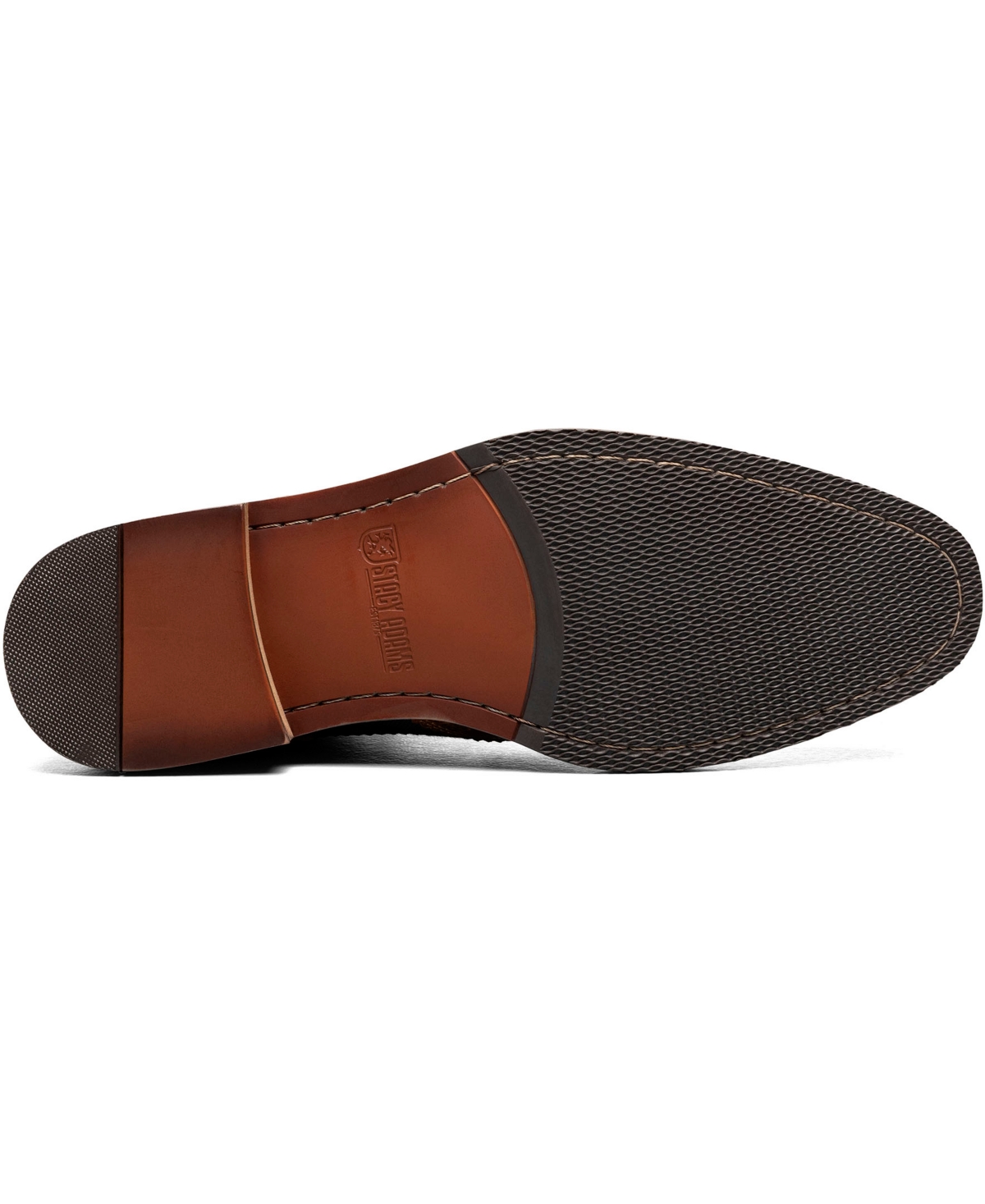 STACY ADAMS MEN'S FINNEGAN WINGTIP LACE UP BOOTS 