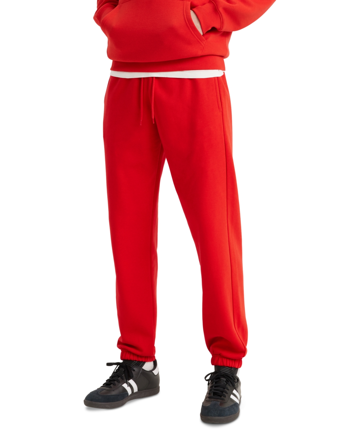 Levi's Men's Relaxed Fit Active Fleece Sweatpants In Molten Lav