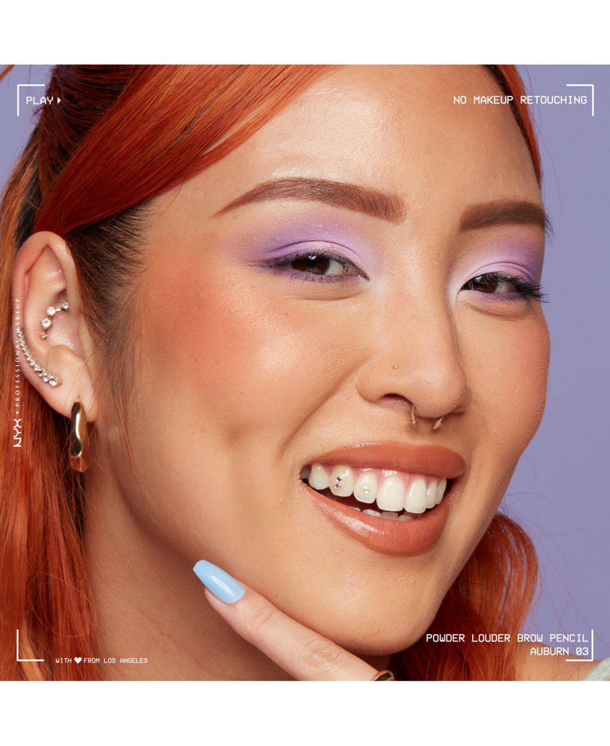 Nyx Professional Makeup Powder Louder Brow Pencil