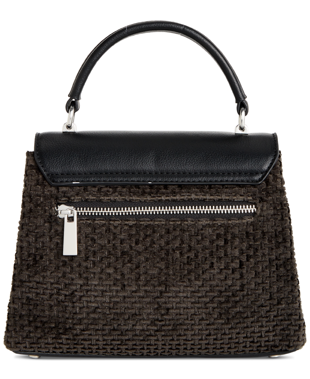 On 34th TandiiWoven Crystal Satchel Crossbody, Created for Macy's - Black