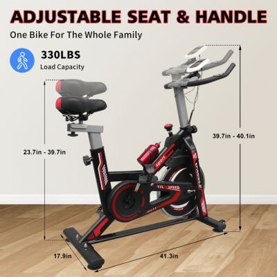 Streamdale Indoor Exercise Bike with Comfort Seat