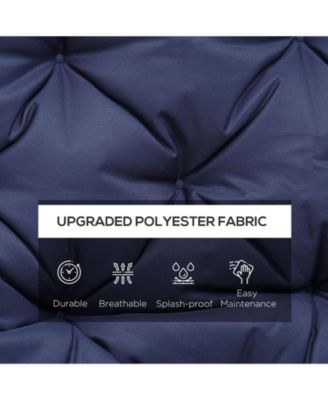 Outdoor Tufted Swing Chair Cushion