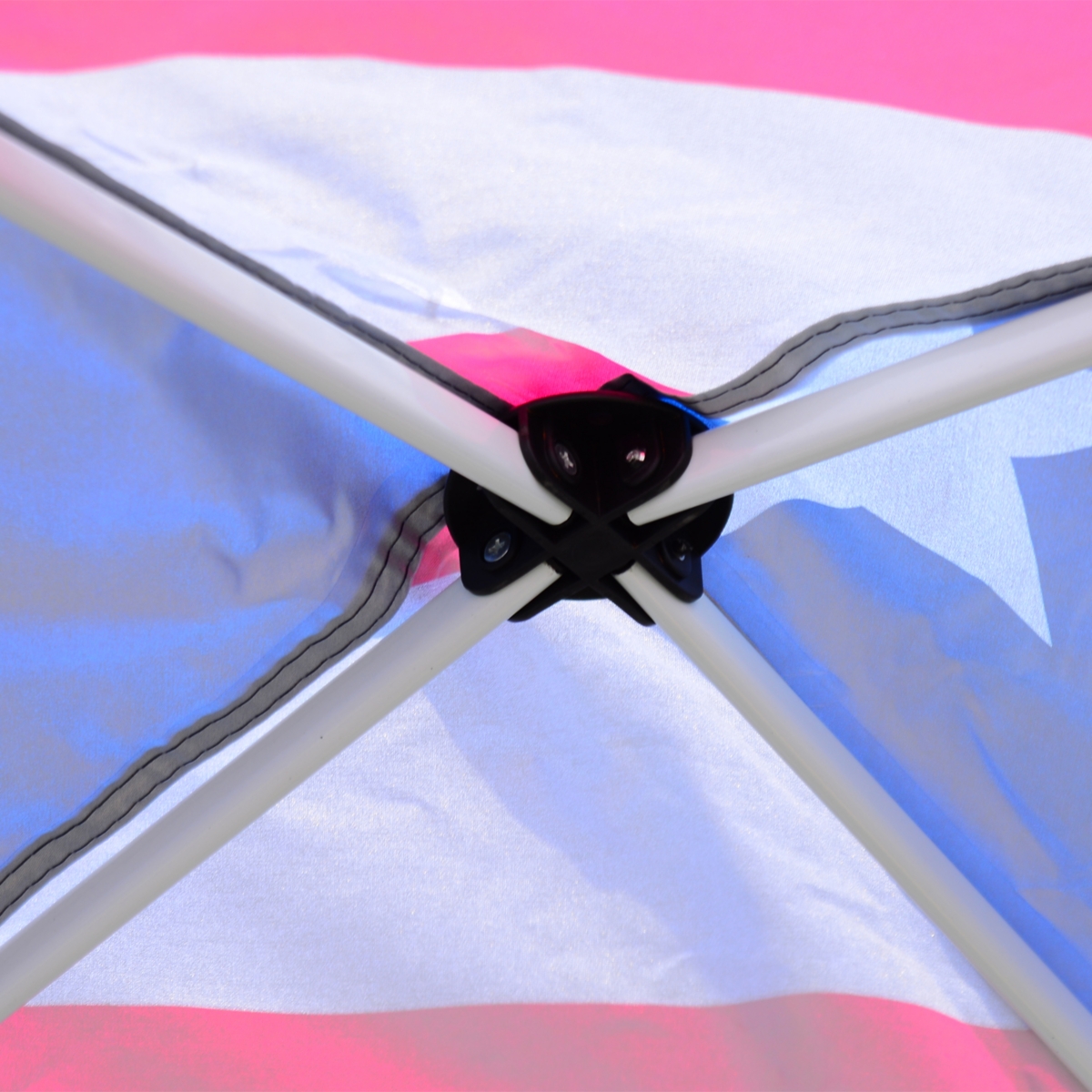 Streamdale Furniture Slant Leg Pop Up Canopy Tent with American Flag Roof