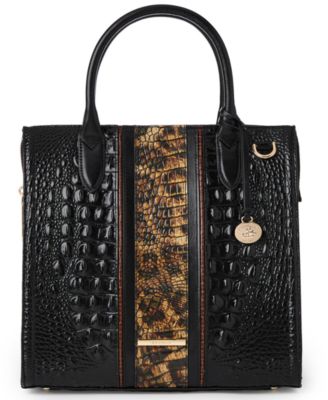 Brahmin - Caroline Kairos Embossed Leather Satchel