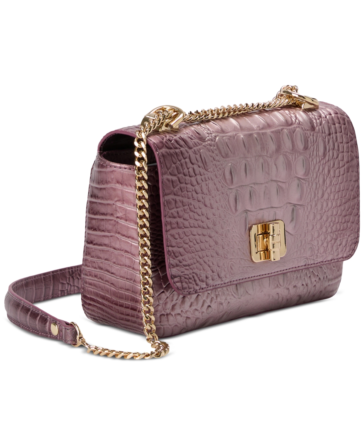 Brahmin Rosa Melbourne Embossed Leather Crossbody Bag