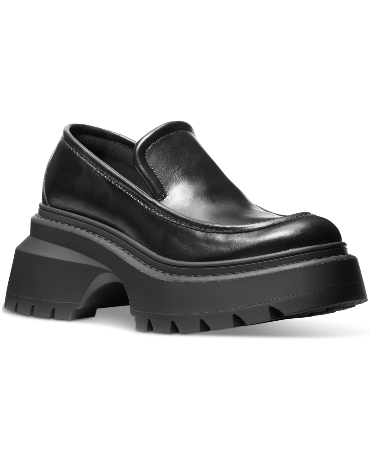 Michael Michael Kors Women's Shiloh Leather Lug Loafers