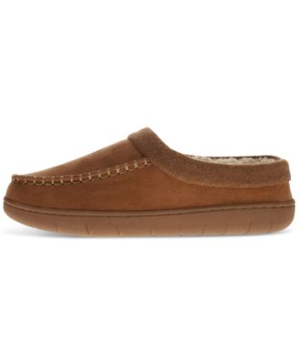 Men's Victor Faux-Sherpa Slippers