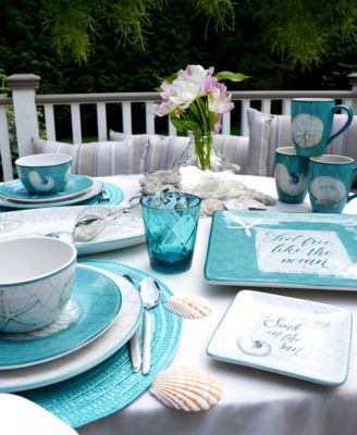 Ocean View Square Platter