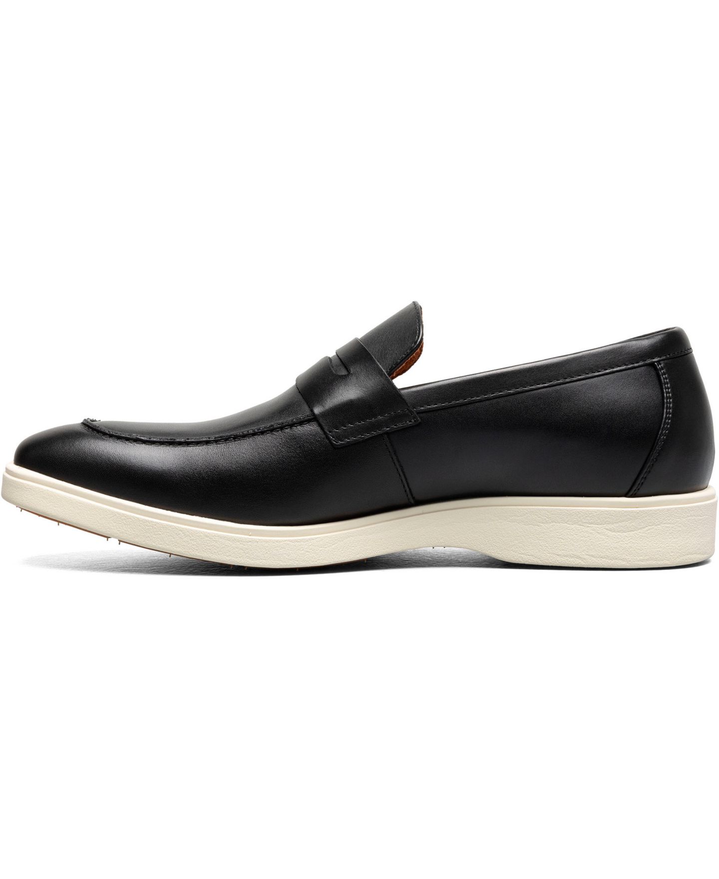 Мужские туфли Stacy Adams Spencer Moc Toe Penny Slip On, цвет: Чёрный — фото 5