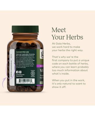 Vitex Berry (Chaste Tree) - Supports Hormone Balance & Fertility for Women - Helps Maintain Healthy Progesterone Levels to Support Menstrual Cycle Health - 120 Caps (60-Day Supply)