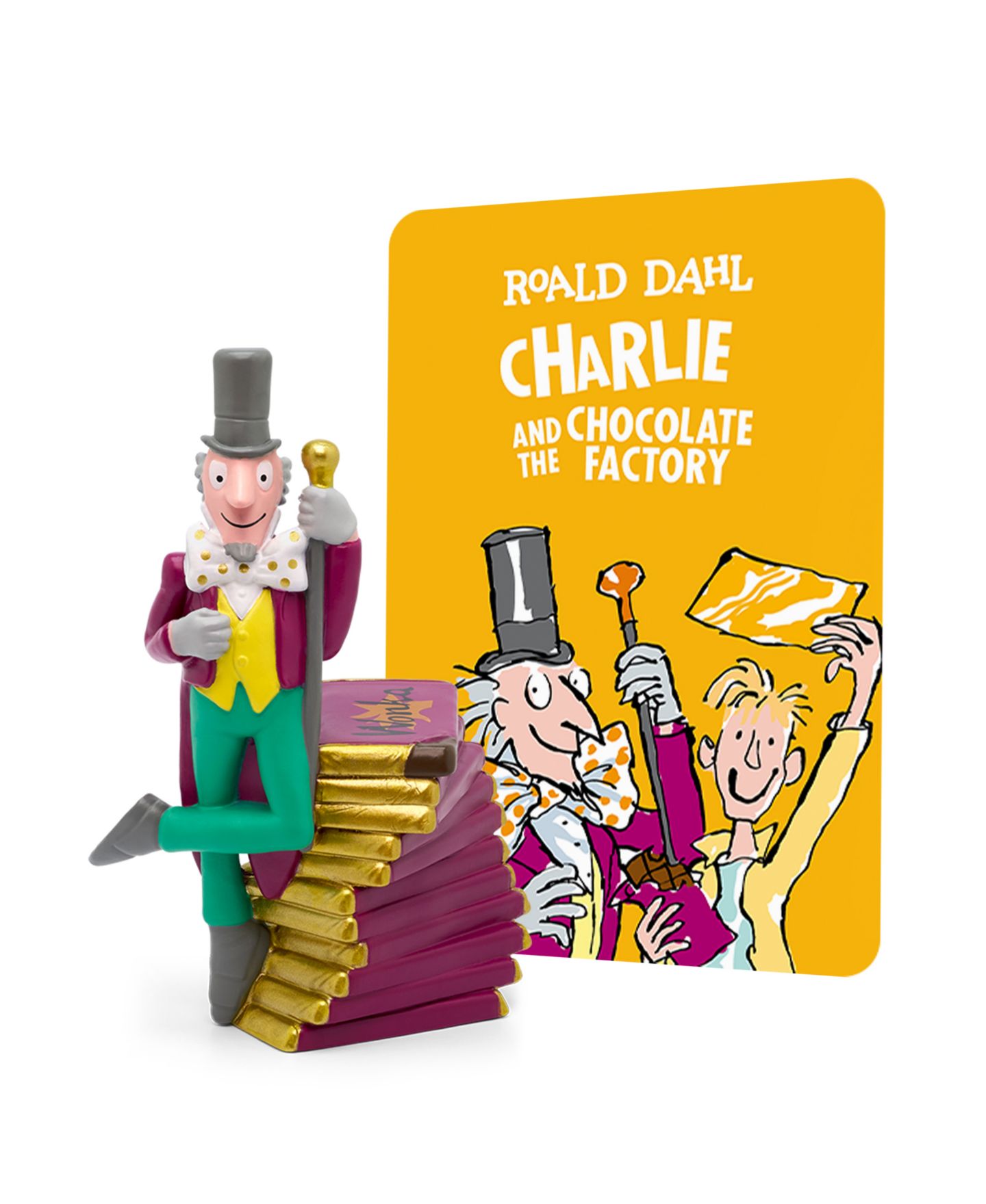 Детские фигурки Tonies Roald Dahl Matilda and Charlie and the Chocolate Factory Audio Figurines, 2-Piece Set, Ages 3+ — фото 2