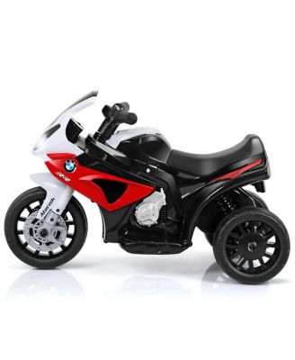 Kids Ride On Motorcycle BMW Licensed 6V Electric 3 Wheels Bicycle w/ Music&Light Red