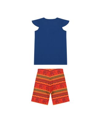 Girls Burda Tunic & Short Set