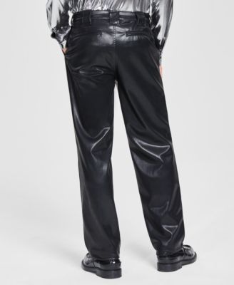 Tinsel Men's Faux Leather Dress Pants - Macy's