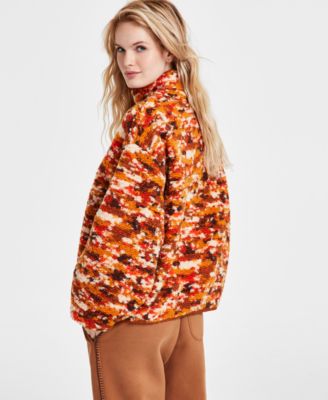 UGG Women's Marlene Front-Zip Bouclé Jacket