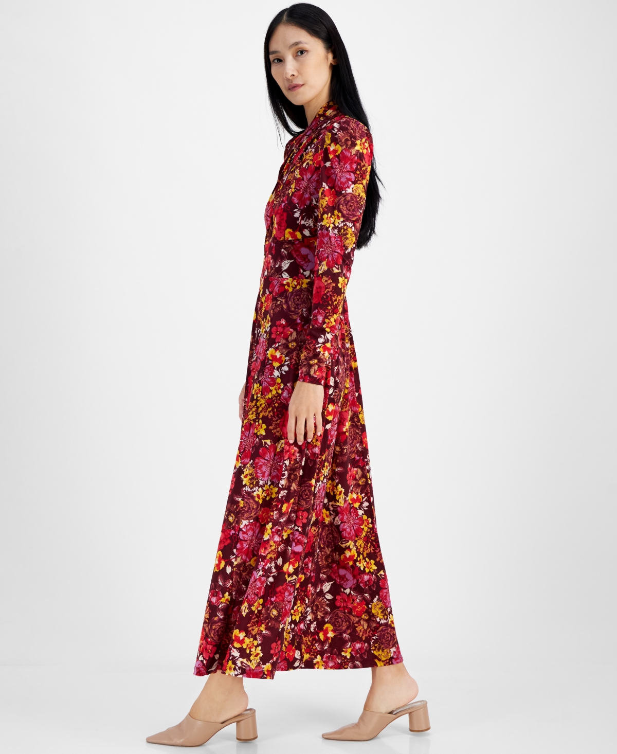 Rachel Rachel Roy Women's Harland Floral-Print A-Line Dress