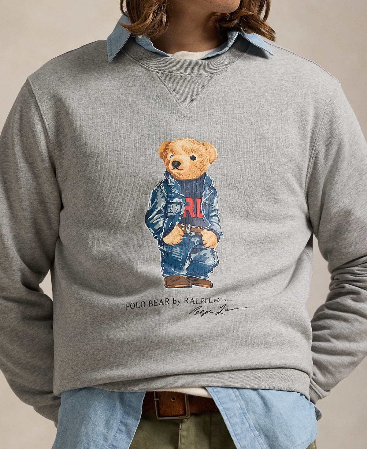 Polo Ralph Lauren Men's Polo Bear Fleece Sweatshirt