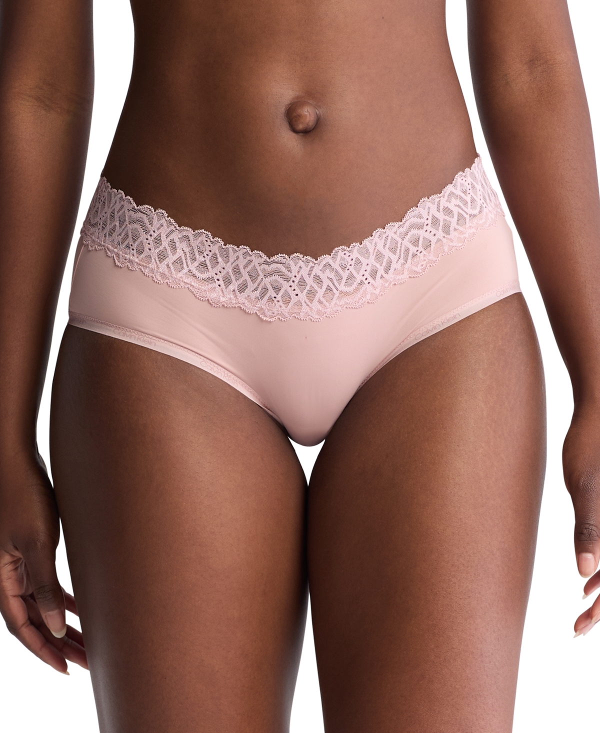Calvin Klein Women's Lace-Trim Hipster Underwear