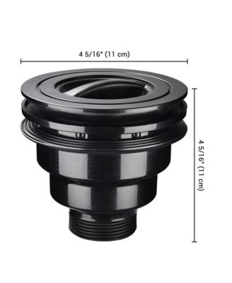 Salon Drainer Kit with Basket Strainer Cover for Shampoo Bowl Wash Basin Barber