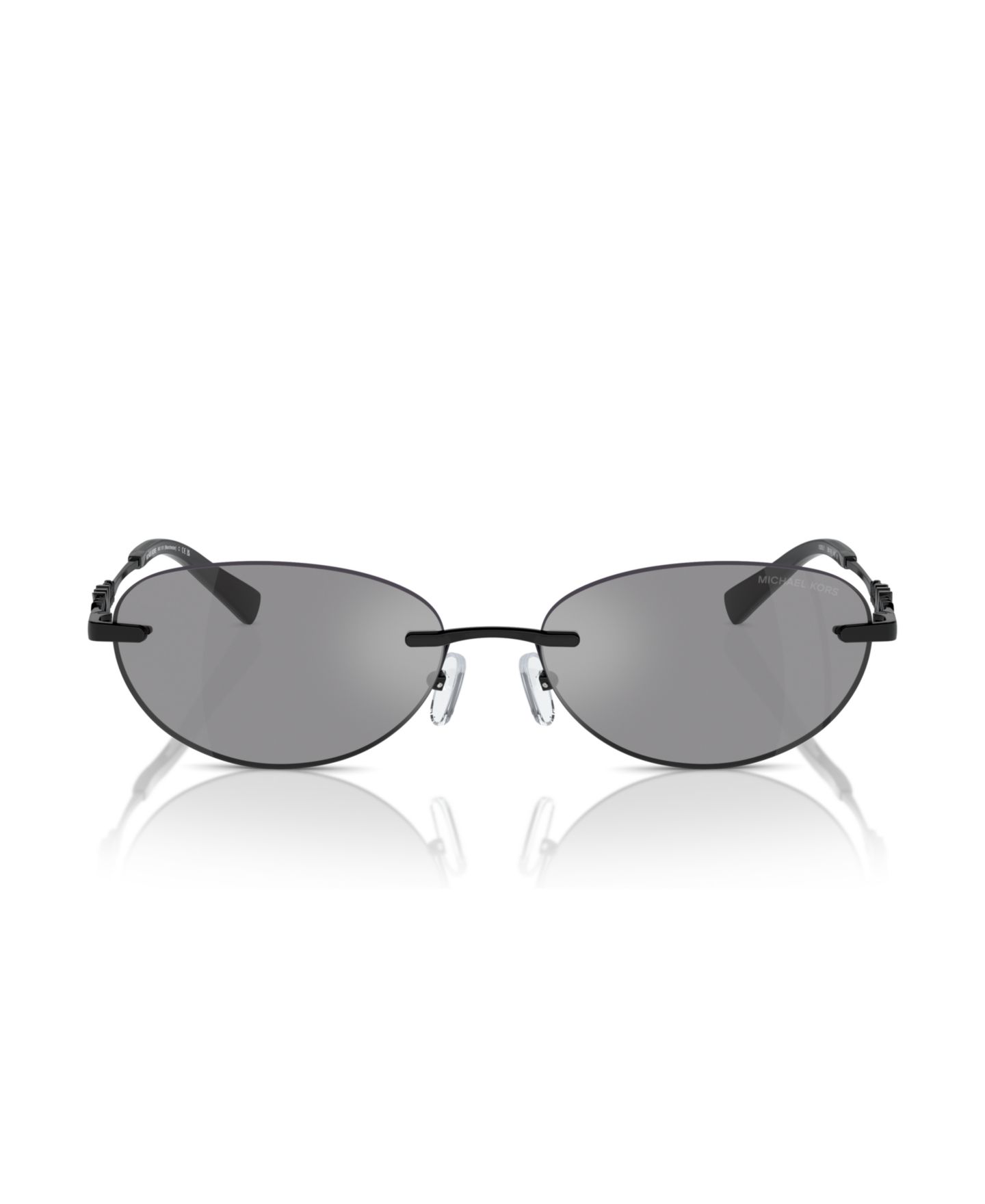 Женские солнцезащитные очки Michael Kors Sunglasses, MK1151, цвет: Зелёный однотонный — фото 10