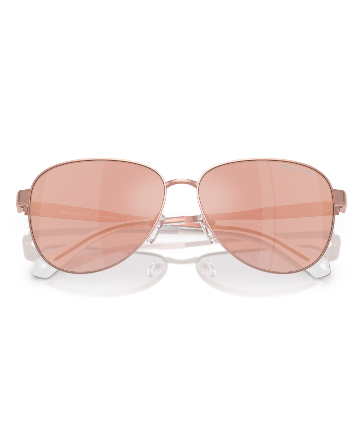Michael Kors Women's Sunglasses, Biarritz Mk1160 In Rose Gold