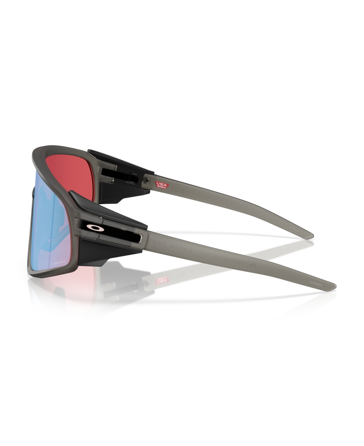 Oakley Unisex Latch Panel Sunglasses, Oo9404 In Matte Gray Smoke