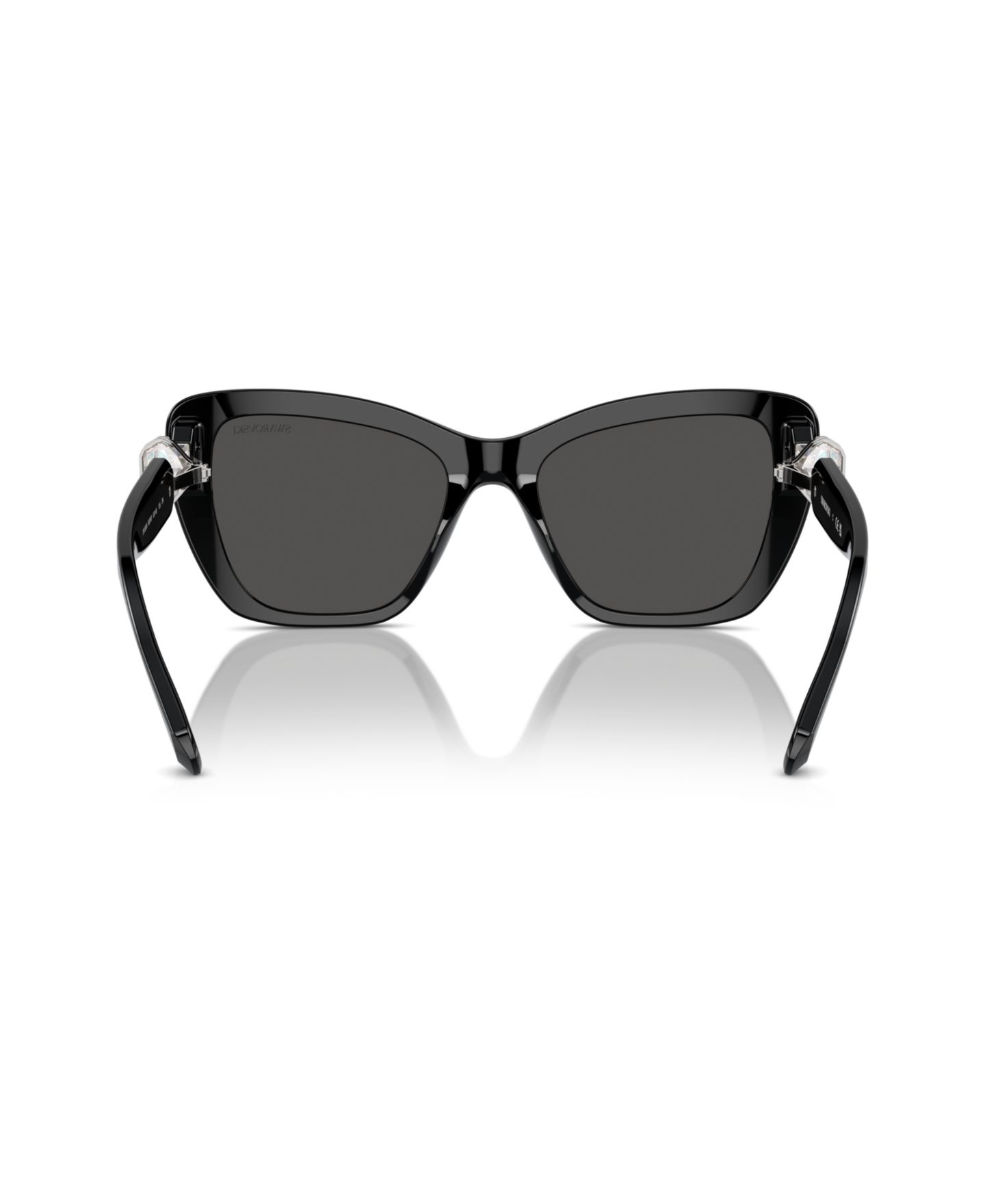 Женские солнцезащитные очки Swarovski Sunglasses SK6018, цвет: Чёрный — фото 4