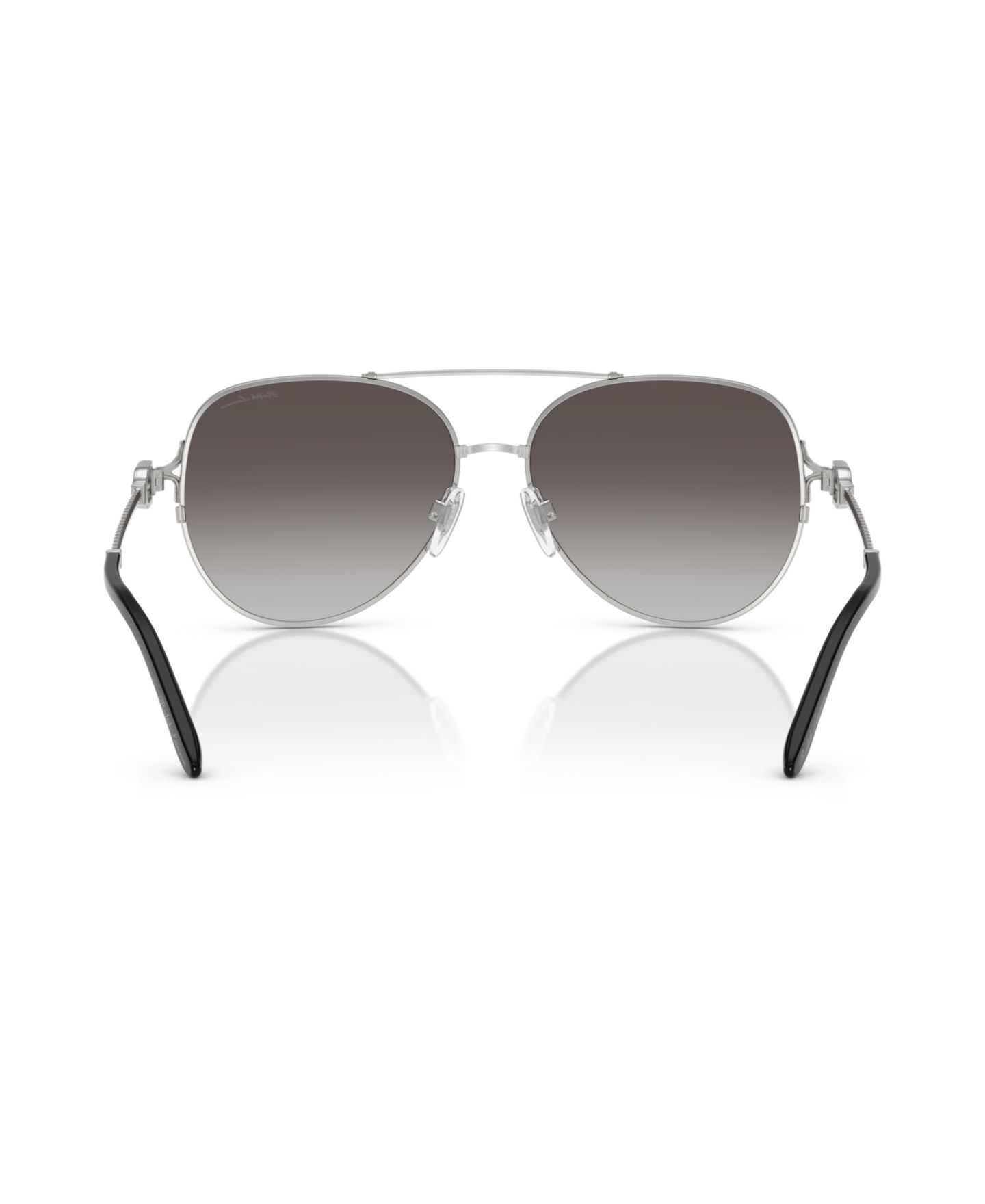 Женские солнцезащитные очки Ralph Lauren Sunglasses RL7087, цвет: Блестящий бледный золотой — фото 9