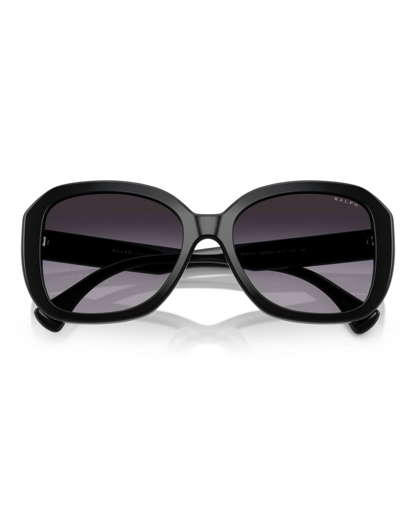 Женские солнцезащитные очки Ralph by Ralph Lauren Sunglasses RA5321U, цвет: Блестящий чёрный — фото 5