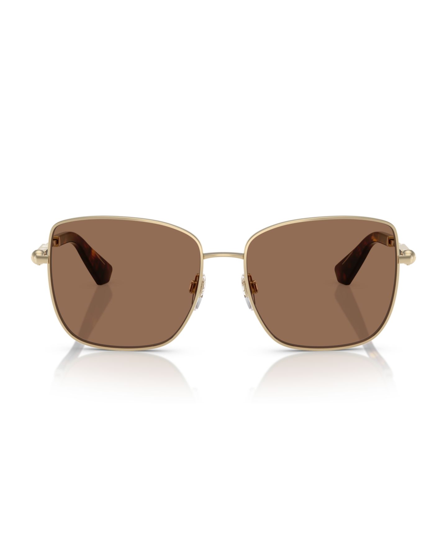 Женские солнцезащитные очки Burberry Sunglasses BE3158, цвет: Тёмный коричневый — фото 2