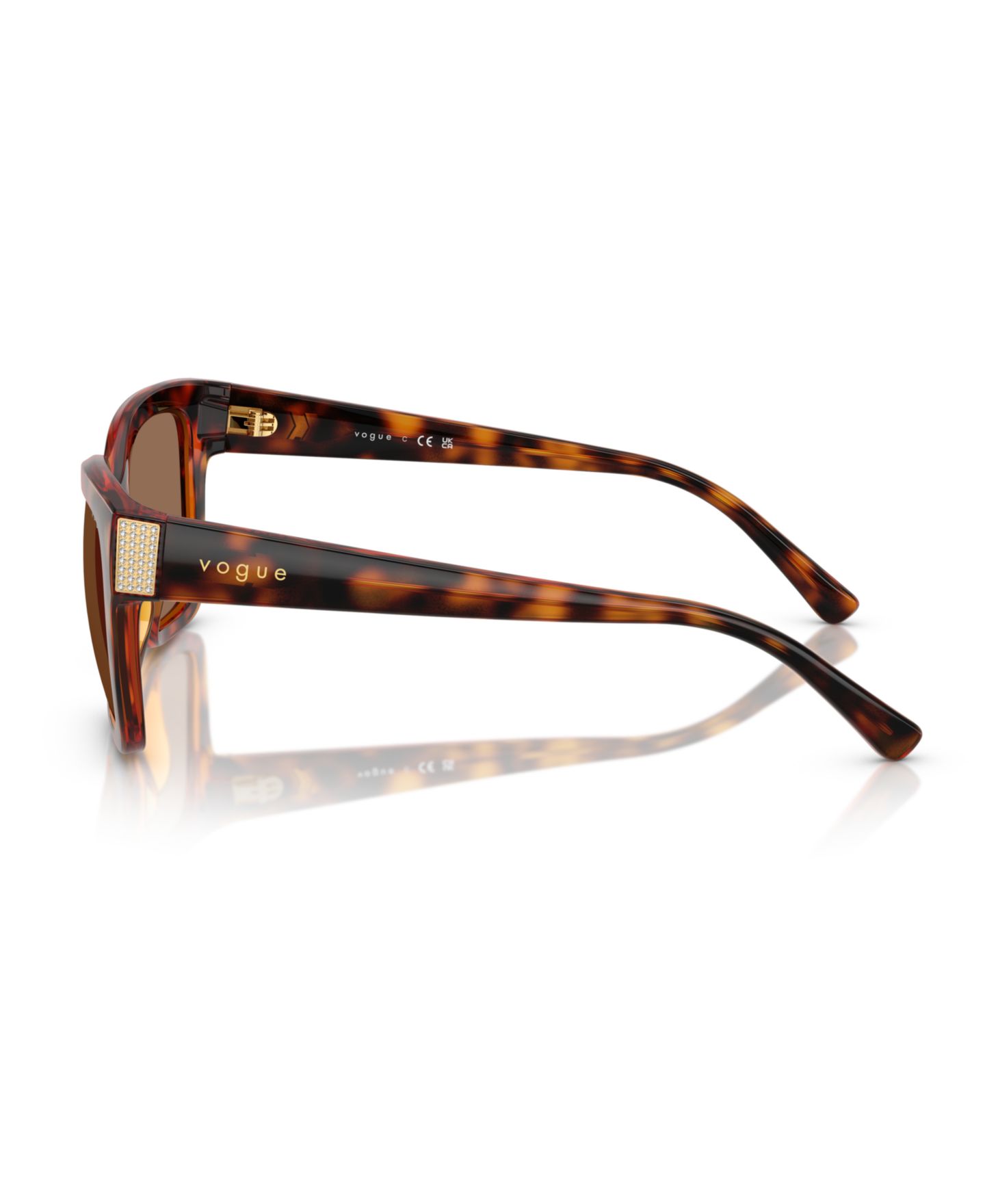 Женские солнцезащитные очки Vogue Eyewear Sunglasses VO5613SB, цвет: Тёмный гавана — фото 3