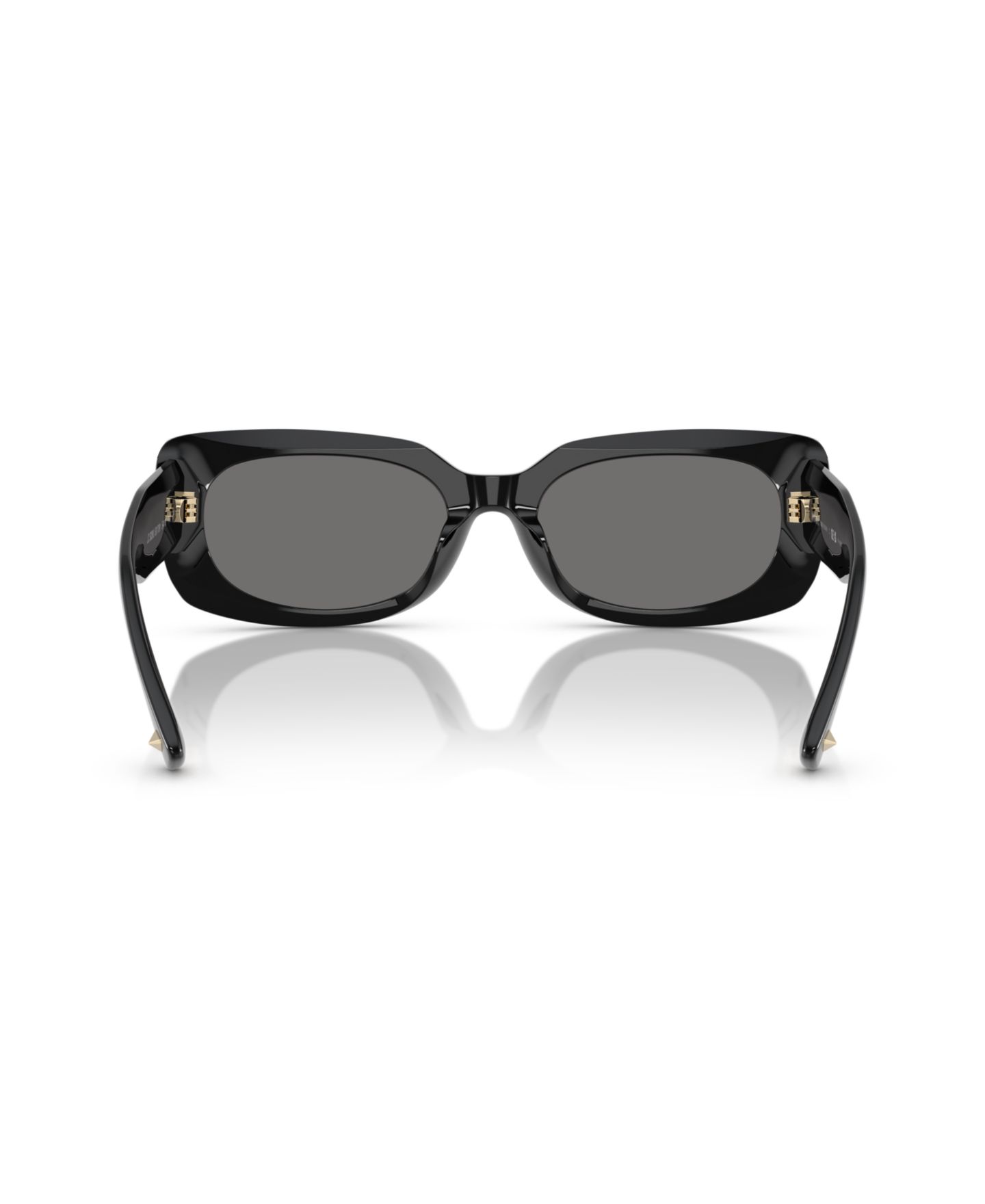 Женские солнцезащитные очки Jimmy Choo Polarized Sunglasses JC5029U, цвет: Чёрный — фото 4