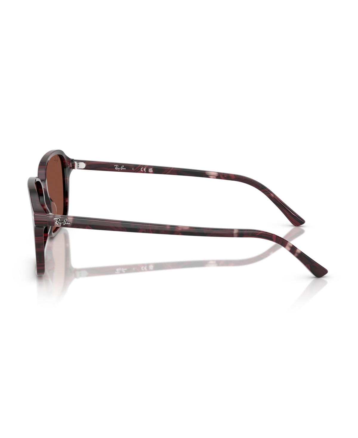 Ray Ban Unisex Round Raimond Sunglasses, Rb2231f In Transparent Fantasy Blue,gray