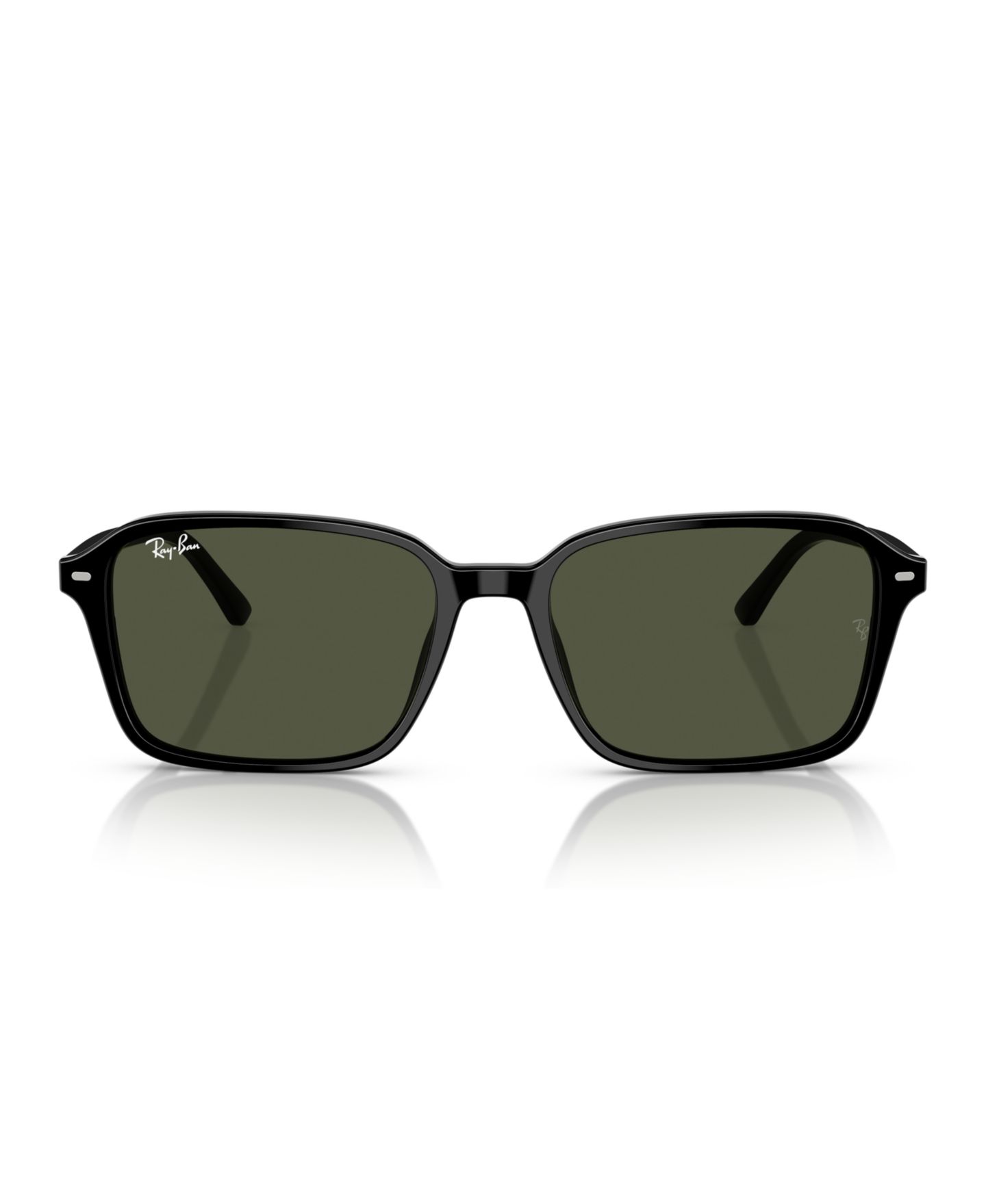 Солнцезащитные очки Ray-Ban Unisex Raimond Square Sunglasses, RB2231, цвет: Чёрный — фото 2