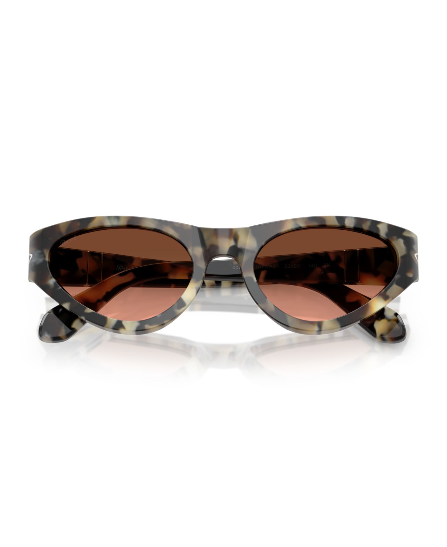 Женские солнцезащитные очки Persol PO0052S, цвет: Чёрный — фото 10
