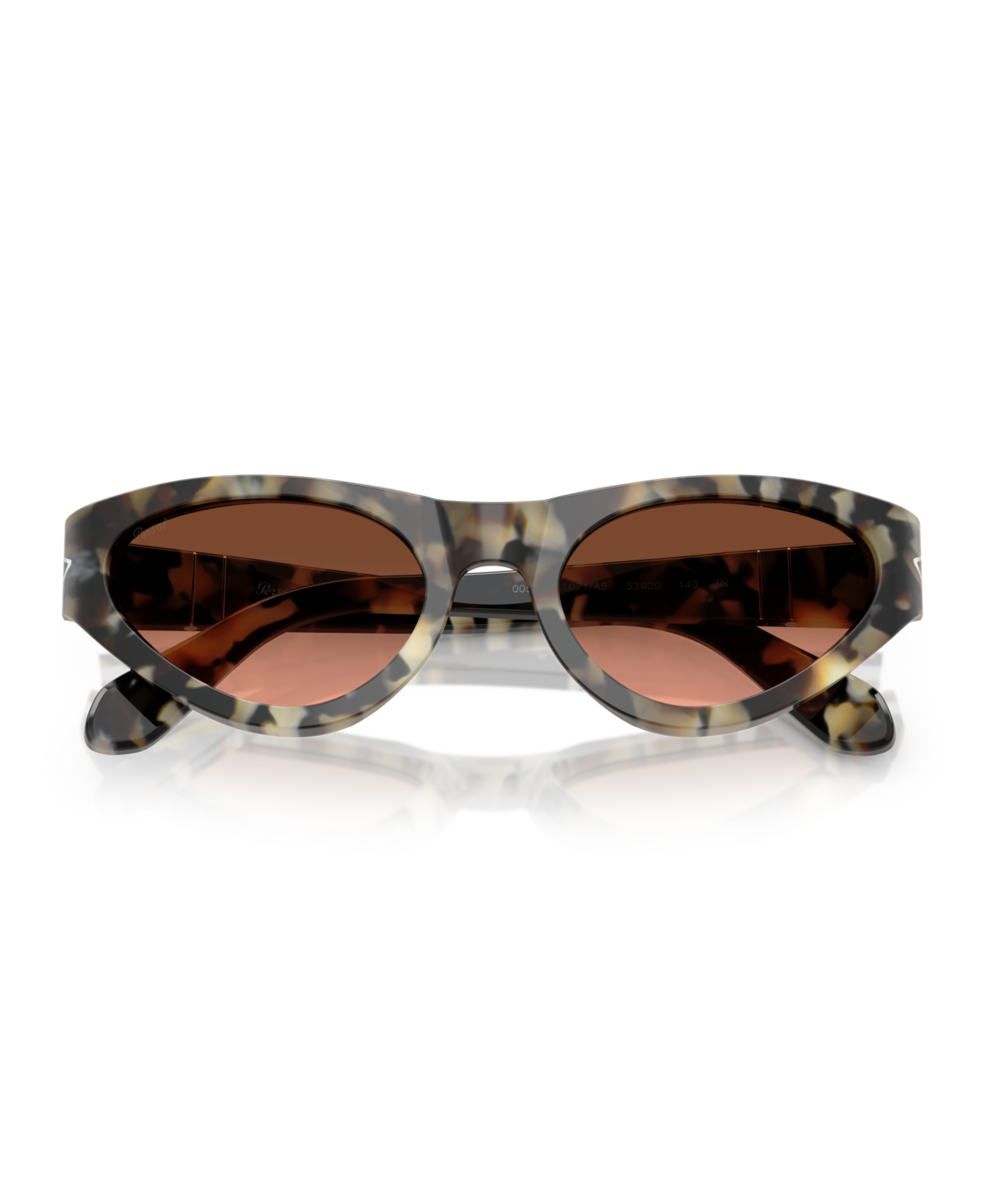 Persol Womens Brown Po0052s Pillow-frame Acetate Sunglasses In Brown